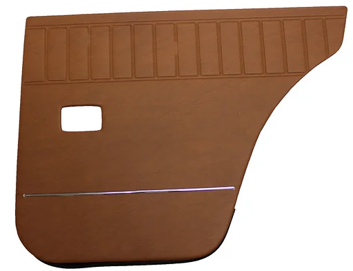 Volvo Bekleding Amazon 4 deurs deurpaneel Rechtsachter bruin 1966-1968 184-187-519 ZIET SET NR 692149 Volvo onderdeel nr 692150