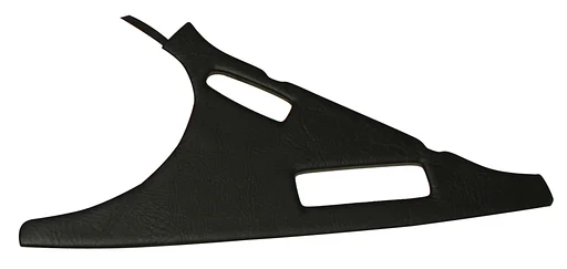 Volvo Bekleding P1800E zijpaneel +verlichting Rechtsachter zwart Volvo onderdeel nr 693212