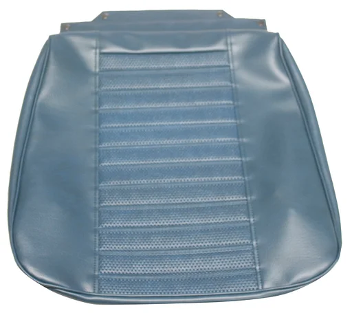 Volvo Bekleding Amazon stoelhoes blauw vinyl zitting 1970 435-637 SET incl RUG 695089 Volvo onderdeel nr 695085