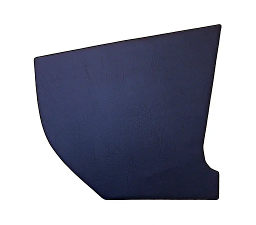 Volvo Bekleding P1800E/P1800ES zijpaneel Rechtsvoor zwart zie set nr 695725 Volvo onderdeel nr 695726