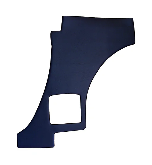 Volvo Bekleding 1800ES zijpaneel Rechtsachter zwart zie SET nr 695739 Volvo onderdeel nr 695740