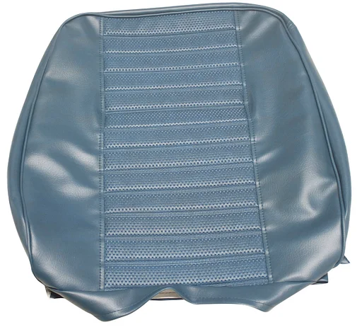 Volvo Bekleding Amazon stoelhoes blauw vinyl rug 1970 435-637 zie SET 695085 Volvo onderdeel nr 695089