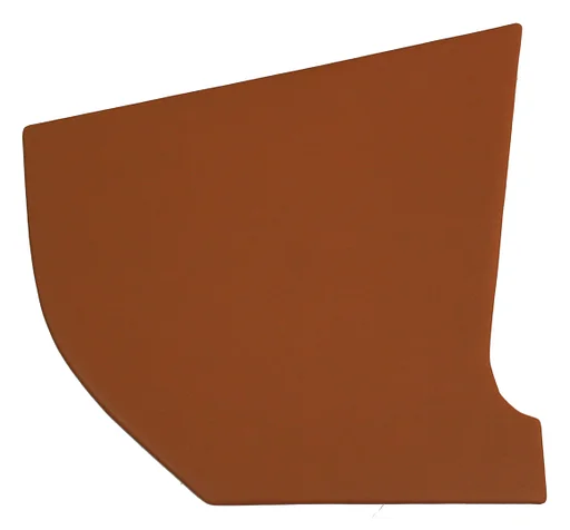 Volvo Bekleding P1800ES zijpaneel Rechtsvoor bruin 456-884 Volvo onderdeel nr 696663