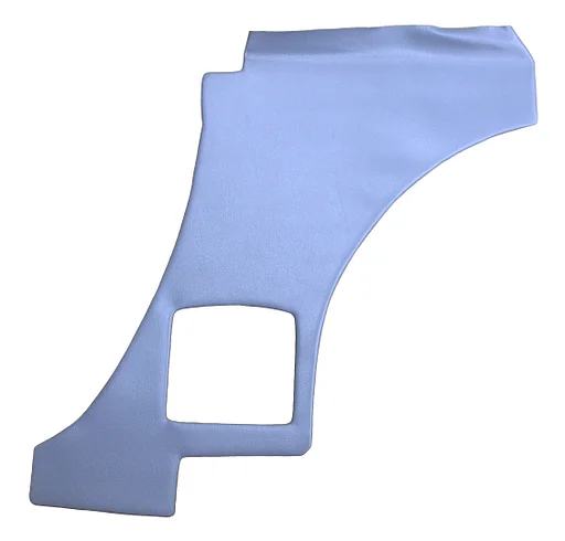 Volvo Bekleding P1800ES zijpaneel Rechtsachter blauw Volvo onderdeel nr 696676