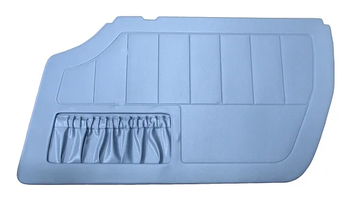 Volvo Bekleding P1800ES deur Rechts blauw  ZIE SET nr 696670 Volvo onderdeel nr 696672
