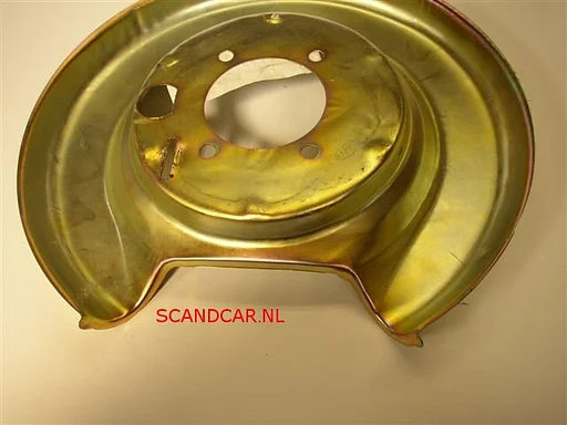 Volvo Remankerplaat 140+164 1970+ links achter (1206482) Volvo onderdeel nr 9025877