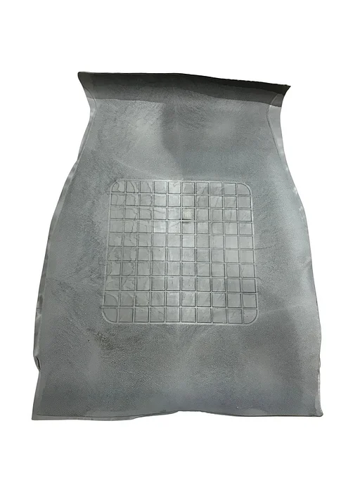 Volvo Mat rubber voor amazon rechts B16 (en B18-1964) grijs met vierkant patroon Volvo onderdeel nr 660124_B