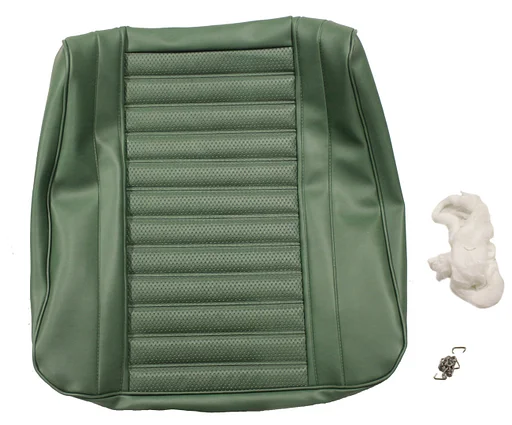 Volvo Bekleding Amazon stoelhoes zitting+rug SET groen 1967-1968 185-547 426-553 520-556 incl 692095 Volvo onderdeel nr 692094