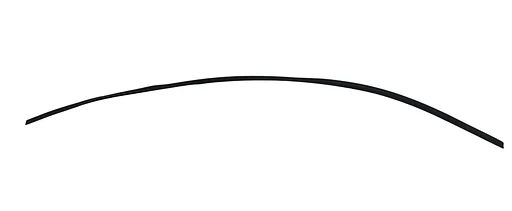 Volvo Schraaprubber raam binnenzijde portier 240-260 2 deurs+ 4 deurs 89 cm Volvo onderdeel nr 9131809