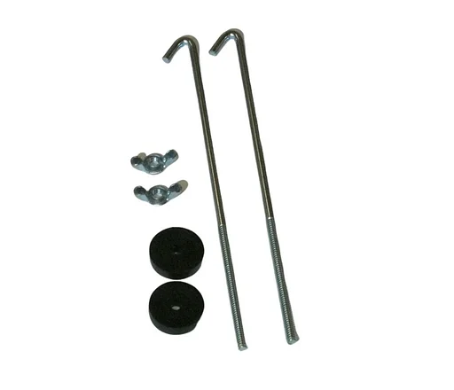 Volvo Accu houder haken beugel Amazon+PV set a 2 stuks (663421) universeel accu montage Volvo onderdeel nr 80518
