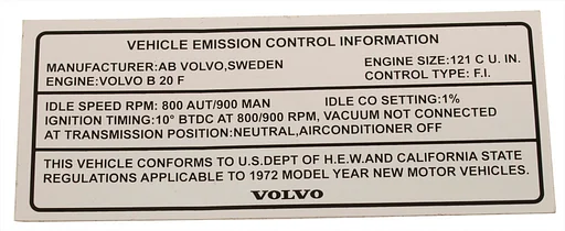 Volvo Kachelslang 240 B19+B21+B23+B230 kachel naar kraan binnenste 140 1973+ Volvo onderdeel nr 1214756