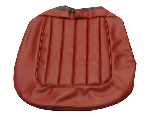Volvo Bekleding Amazon stoelhoes zitting rood 1963-1964 156-249 508-255 Volvo onderdeel nr 691198