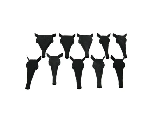 Volvo Rubber hoes injector (set 7x2 1x3 2x4 polig) P1800E+ES+140 zonder Volvo logo Volvo onderdeel nr 943693SET