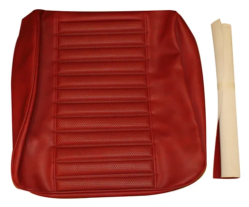 Volvo Bekleding set Amazon stoelhoes zitting rood 1969-1970 432-597 524-600 incl 692890 rug Volvo onderdeel nr 692889