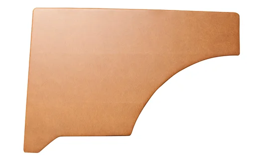 Volvo Bekleding Duett 210 zijpaneel rechts achter bruin 230-544 1966-1968 Volvo onderdeel nr 692279