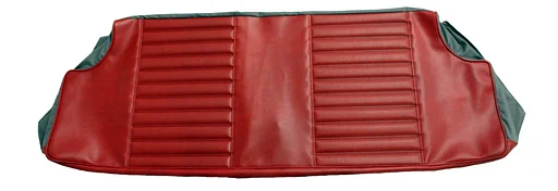 Volvo Bekleding Amazon 2 deurs achterbank rood zitting 1969-1970 432-597 Volvo onderdeel nr 692895