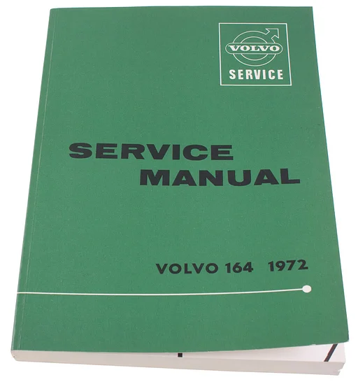 Volvo Service manual 164 1972 - Dit artikel is helaas niet meer leverbaar � neem contact op met onze klantenservice Volvo onderdeel nr 10736