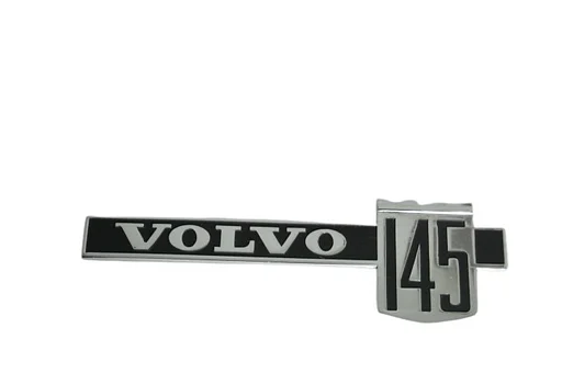 Volvo Embleem inch145inch voorscherm tot chassisnummer 61599 Volvo onderdeel nr 677913