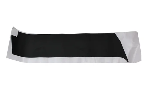 Volvo Striping 245 zwart C stijl zwart links Volvo onderdeel nr 3540568
