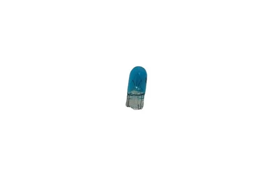 Volvo Lamp steeklamp 12V 5W (BLAUW ) ( 9.4 breed 23.8 hoog ) Volvo onderdeel nr 12961BL