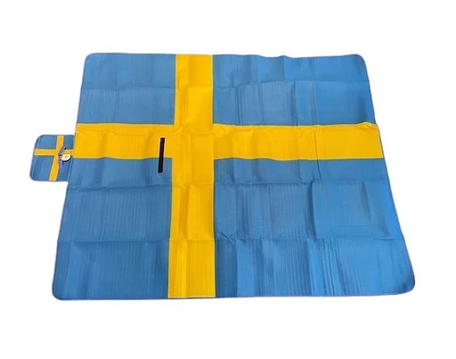 Volvo Picknick deken plaid Zweedse vlag 173 x 144cm 140  145  164  Amazon 121  Amazon 122 S  Amazon 220  C202  C303  P 1800  P 1800 E  P 1800 ES  P 210 Duett  Pv 444  PV 445 DUETT  Pv 544 Volvo onderdeel nr 47411