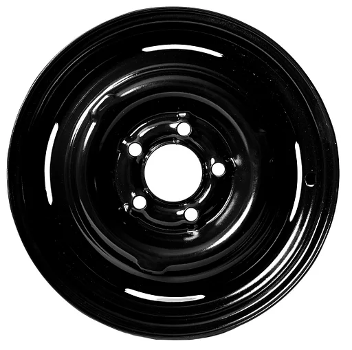 Volvo Velg 4.5 x 15 inch dichte type ET 19 PV444+PV544+Duett+P1800+Amazon-1964 662842 5x114 3 Zwart Volvo onderdeel nr 657838