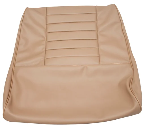 Volvo Bekleding 1800E stoel zitting+rug goud metallic 341-766 SET !! incl 694132 ! Volvo onderdeel nr 694112