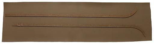 Volvo Bekleding Amazon 4 deurs B stijl nougat rechts 1962-1963 135-200 Volvo onderdeel nr 690607