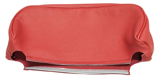 Volvo Bekleding P1800 hoofdsteun 1964-1970 rood Leer Volvo onderdeel nr 695191L