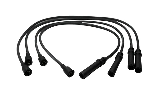 Volvo Bougiekabelset B19+B21+B23+B200+B230 rubber kap 4st 240+740 Volvo onderdeel nr 272194