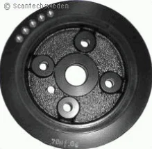 Volvo Poelie/trillingsdempers VOLVO C70 Conv -05 C70 Coupe -02 S60 I -09 S70 S80 I -06 V70 I -00 V70 II 00-08 XC70 II 01-07 Volvo onderdeel nr 1275930
