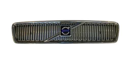 Volvo Grille chroom frame grijs streep S40 V40 OEM ref 30652182 30803301 30803302 30899940+ 30882963  Volvo onderdeel nr 30803302U gebruikt