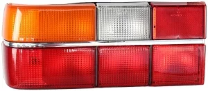 Volvo Achterlicht chromen strip links VOLVO 740 760 Volvo onderdeel nr 3518340