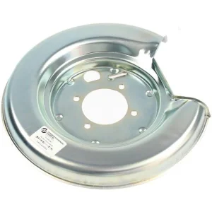 Volvo Remankerplaat 140 164  rem stof beschermkap achter links OEM ref 9025877  Volvo onderdeel nr 1206482_B