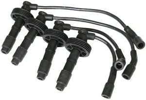 Volvo bougiekabel set OEM ref 743 9125108 V40 S40 Volvo onderdeel nr 1275284_B