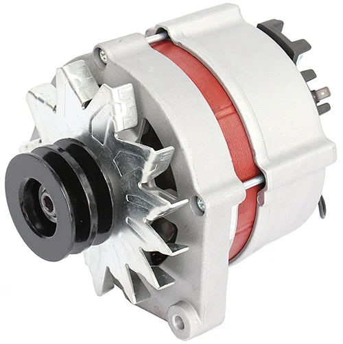 Volvo Dynamo wisselstroom 80AMP Dubbele poelie alternator 240+340+360+740+940  ref 1363511 1398327 5003665 5003804  Volvo onderdeel nr 1363493_B