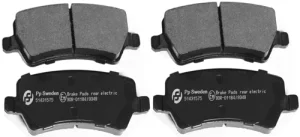 Volvo rem blokken achter electrisch OEM ref 1426144 1439866 1459450 1503969 1655233 30671574 30671575 307424 S80 S60 Xc60 V70 V60 Xc70 Volvo onderdeel nr 1426143_B