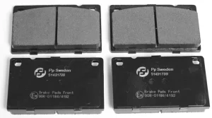 Volvo rem blokken voor 240 260 140 164 OEM ref 271666 271739 272566 272673 272779 272810 272867 272873 275894 Girling Volvo onderdeel nr 270163_B