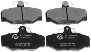 Volvo Rem blok set achter TRW 960 740 760 940 V70 V90 S90 850 OEM ref 2709236 271573 2715738 271829 2718294 271958 2719581 272291 2722 Volvo onderdeel nr 270923_B