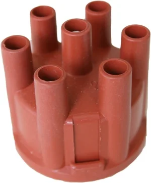 Volvo Verdelerkap B27+B28 9 cm diam aansluiting kabels bovenzijde 264 262 265 240 760 6 cilinder PRV 2.7 2.8 liter OEM ref 594124 7701021904 9405941248 9939708 Volvo onderdeel nr 243923_B