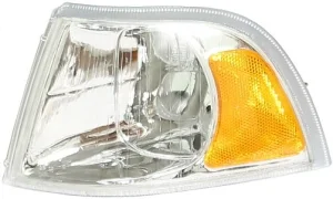 Volvo hoek / side lamp knipperlicht richtingaanwijzer USA links V40 S40 Volvo onderdeel nr 30896689_B