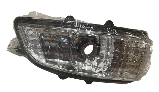 Volvo richtingaanwijzer knipperlicht glas in spiegel rechts V50 V70 C30 S60 V40 S40 S80 C70 glas met reflector compleet Volvo onderdeel nr 31111102_B