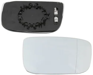 Volvo spiegelglas rechts Xc60 voor linksgestuurd  Volvo onderdeel nr 31217278_B