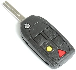 Volvo klapsleutel met afstandsbediening hoes V70 S80 S60 Xc90 Xc70 compleet OEM ref 31253452(868879986 8626557 8688798 8688799 8688800 Volvo onderdeel nr 31253452_B