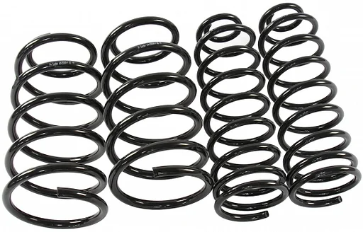 Volvo Verlagingsveer sport 4 cm verlaging voor + achterveer set 740 940 760 960 station 4 cm verlaging   verlagingsset zonder multilink Volvo onderdeel nr 43435808