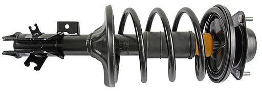 Volvo schokbreker Links voor set met veer en veerpoot V40 S40 2000-2001 voorgemonteerd Volvo onderdeel nr 72433455C