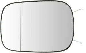 Volvo spiegelglas rechts voor linksgestuurd  Volvo onderdeel nr 82437031