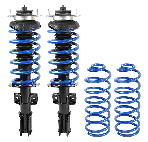 Volvo Sport set schokbreker set verlaging set compleet V70-2000 850 verlaagt de auto 60 40 mm schokbreker met veer voor  compleet en achter veren Volvo onderdeel nr 72430016C
