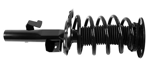Volvo schokbreker set links S80II V70 met veer en veerpoot voorgemonteerd Volvo onderdeel nr 72432171C