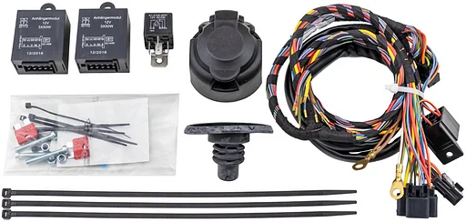 Volvo 13 polige  kabel set trekhaak S60 met grijze stekker 2000-2004 Volvo onderdeel nr 8943L19T